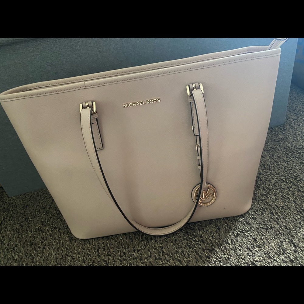 Michael Kors dust pink purse
